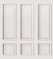 Haussmanian panoramic molding wallpaper