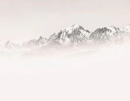 Misty morning wallpaper Mont Blanc