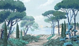 Wallpaper stroll in the calanques