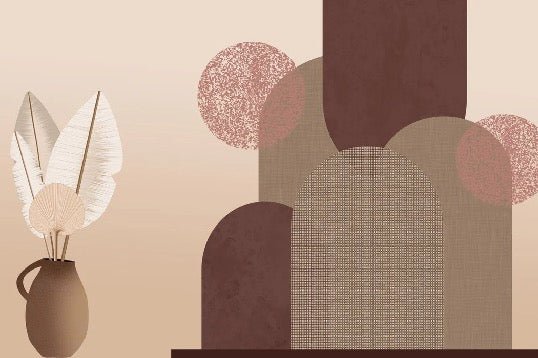 Art design panoramic wallpaper