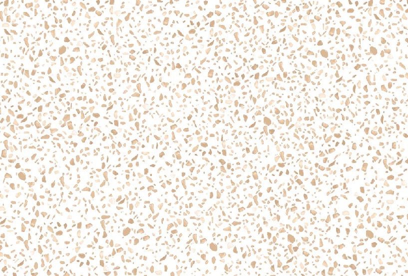 Sepia terrazzo effect wallpaper