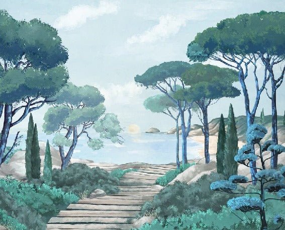 Wallpaper stroll in the calanques