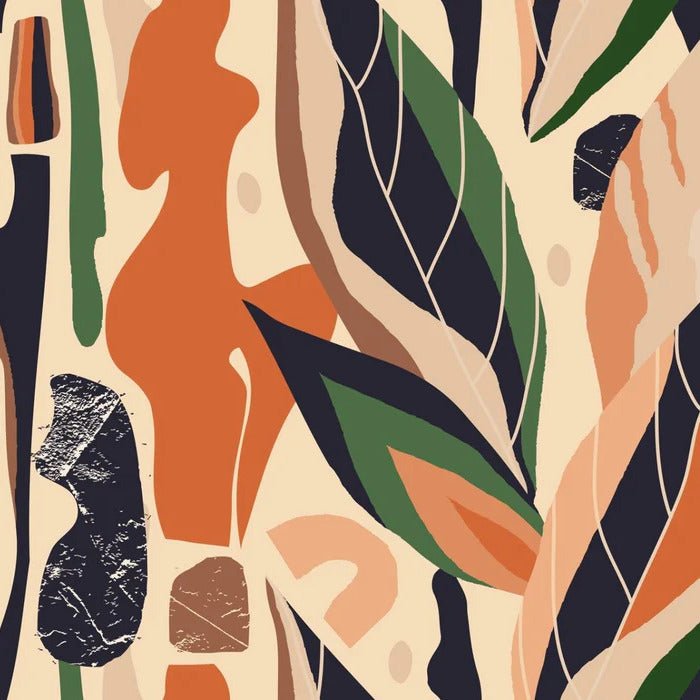 Abstract plant wallpaper