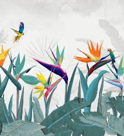 Panoramic exotic balata wallpaper