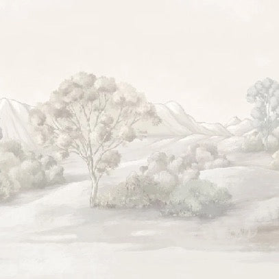 Poetic sepia landscape wallpaper