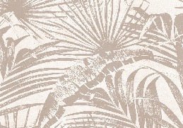 Monochrome jungle leaf wallpaper