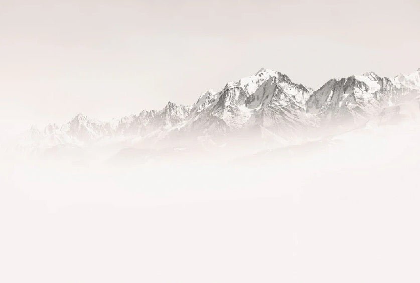 Misty morning wallpaper Mont Blanc