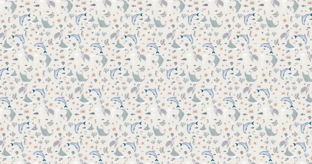 Beige oceania wallpaper