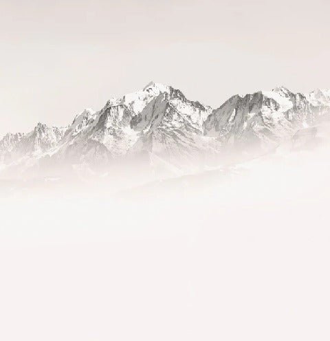 Misty morning wallpaper Mont Blanc