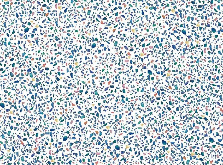 Papier peint effet terrazzo condensé, XXL, tendance