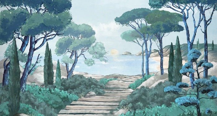 Wallpaper stroll in the calanques