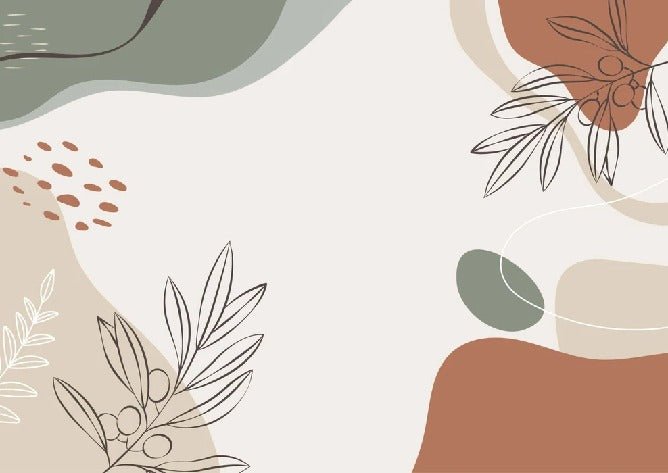 Panoramic foliage wallpaper olivaissance