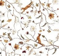 Children's forest adventure wallpaper