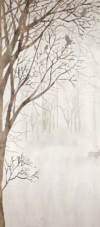 Custom forest wallpaper welcome to the woods