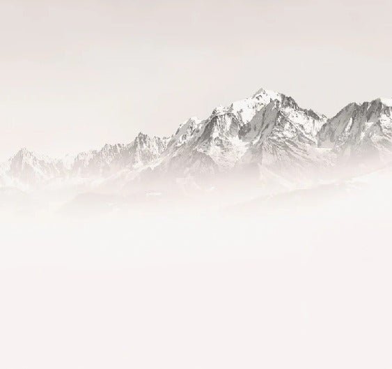 Misty morning wallpaper Mont Blanc