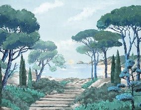 Wallpaper stroll in the calanques