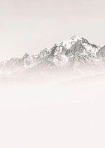 Misty morning wallpaper Mont Blanc
