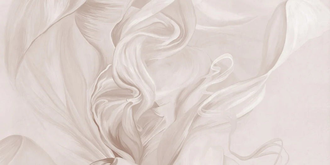 Contemporary wallpaper – sublime sepia flow