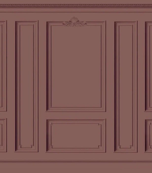 Hacienda Haussmannian trompe l'oeil wallpaper