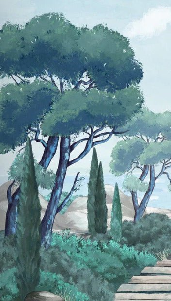 Wallpaper stroll in the calanques