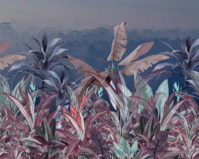 Botanical Splendor Panoramic Wallpaper