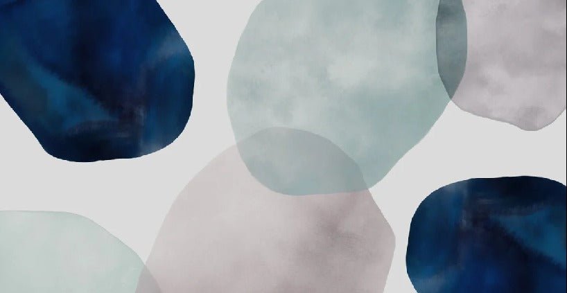 Watercolor abstract circle wallpaper