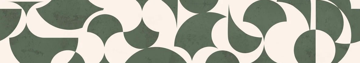 Retro graphic green wallpaper