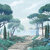 Wallpaper stroll in the calanques