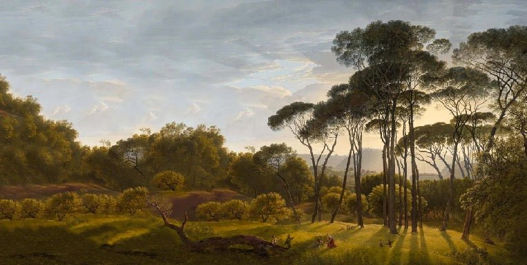 Italian historical landscape wallpaper