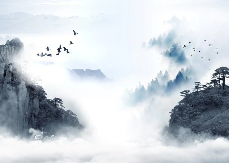 Daybreak in China wallpaper