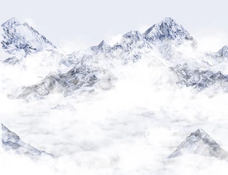 Blue Mount Everest wallpaper