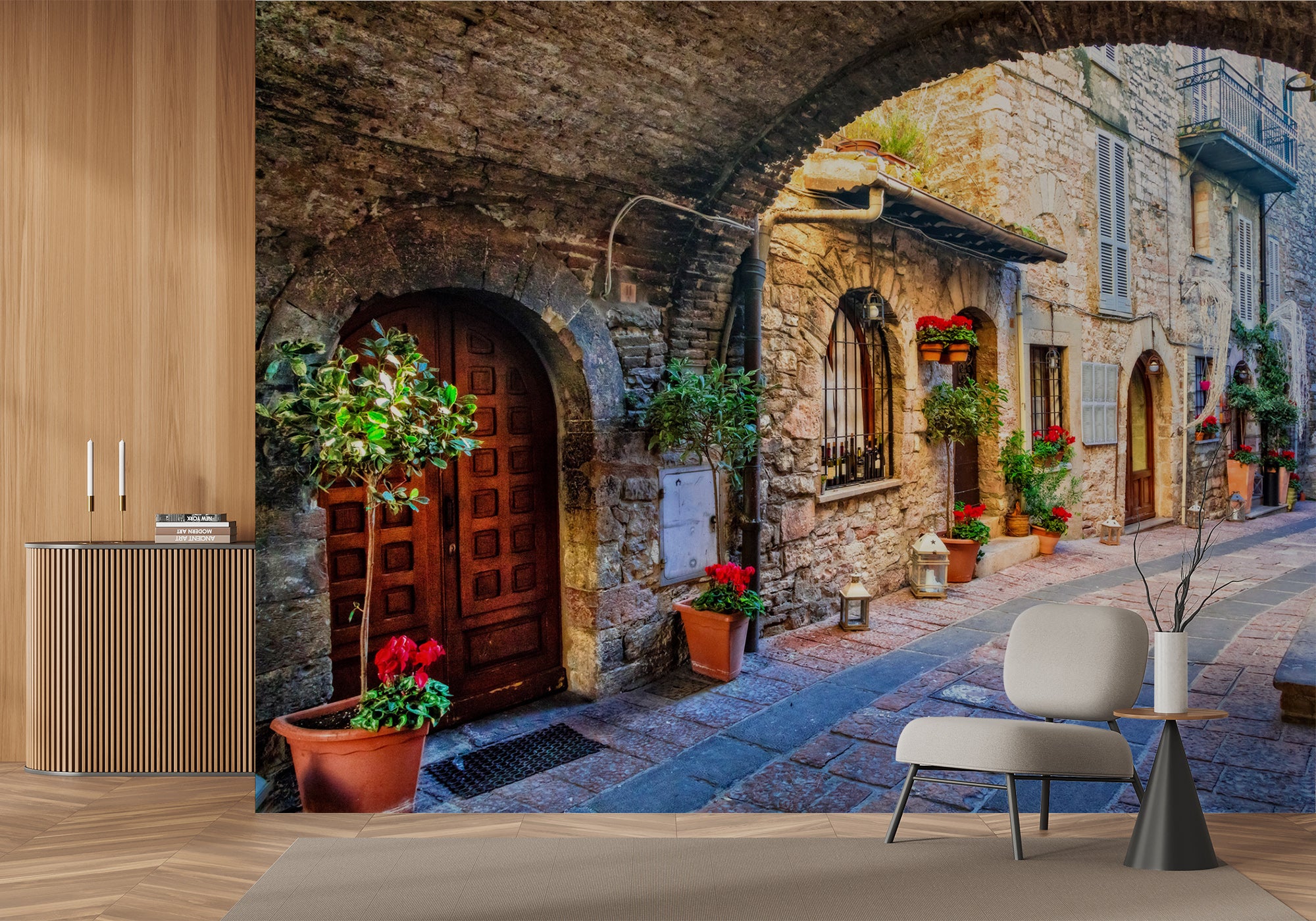 papier peint panoramique francais tendance