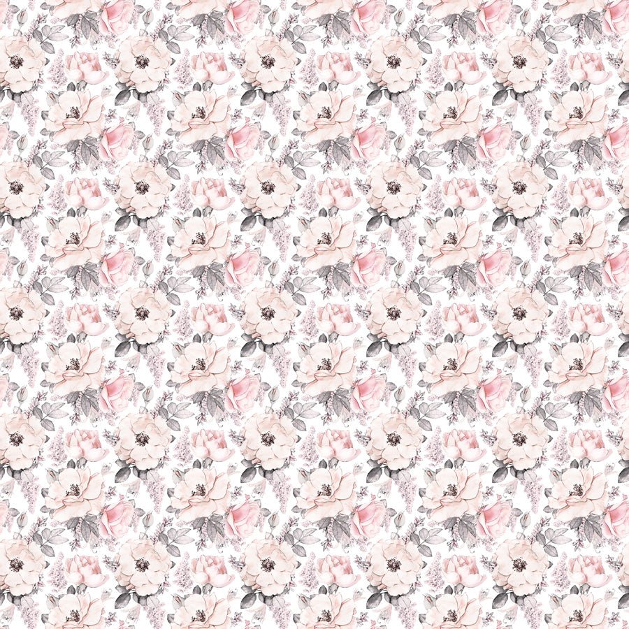 Papier peint fleur Tendre Aquarelle, mural concept, tendance