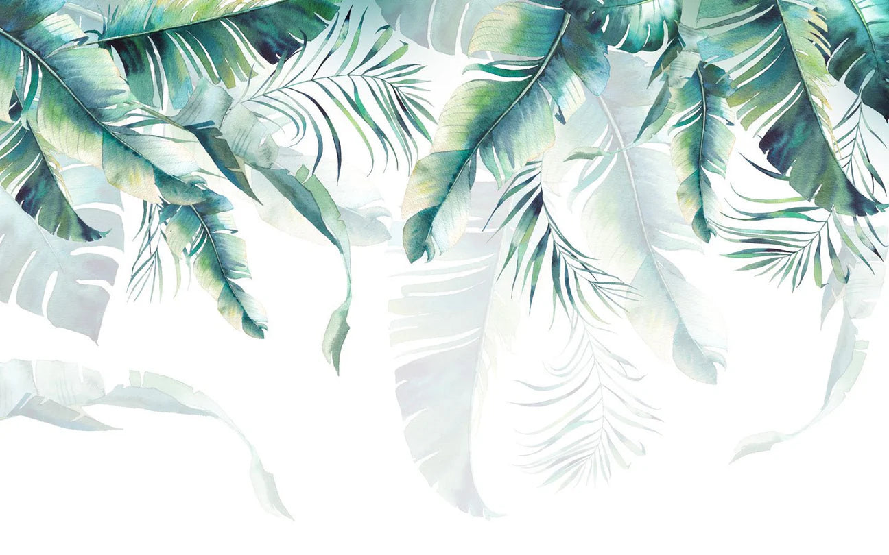 Papier peint escalier - Jungle & Scandinave style - Muralconcept