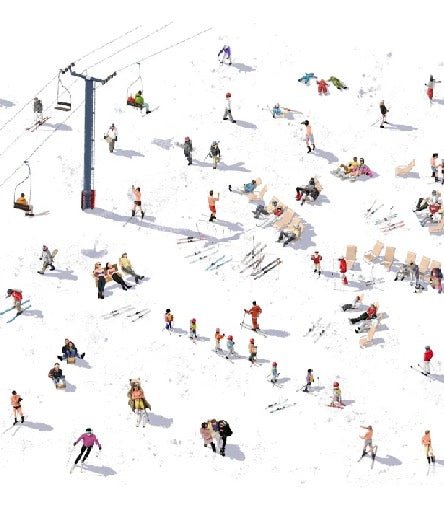 Après ski panoramic wallpaper