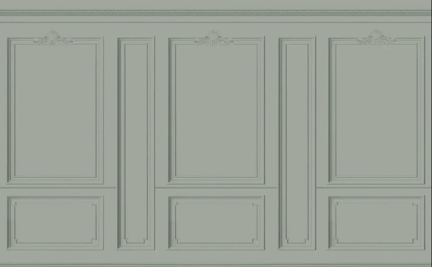 Haussmann Vert de gris wallpaper