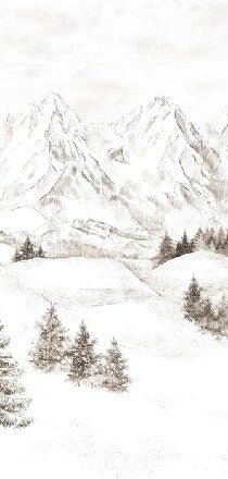 Alps mountain range wallpaper