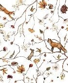 Children's forest adventure wallpaper