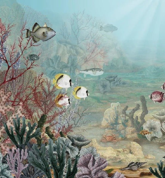 Papier peint vie sous la mer, XXL, tendance