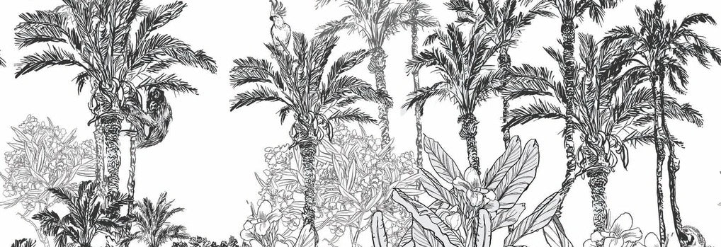 Panther jungle wallpaper