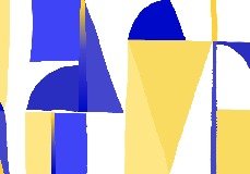 Memphis majorelle wallpaper