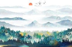 Mountain & Scandinavian wallpaper