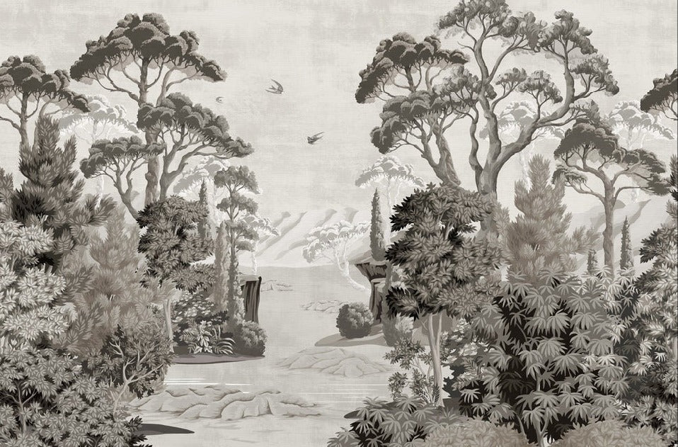 Panoramic landscape wallpaper