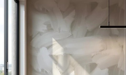 Panoramic cotton wallpaper