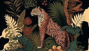 Exotic tiger wallpaper