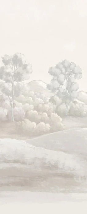 Poetic sepia landscape wallpaper