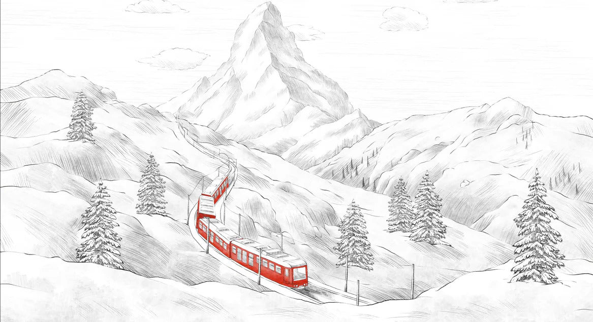 Panoramic Matterhorn wallpaper