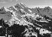Aravis black and white mountain wallpaper