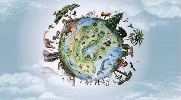 Children's animal planet wallpaper