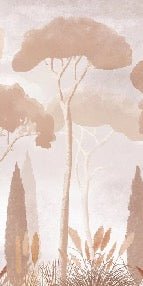 Sepia cypress pine wallpaper